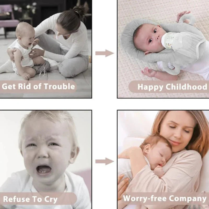 Feedoris – Nursing And Bottle Pillow For Babies With Integrated Bottle Holder 10589402104072-1