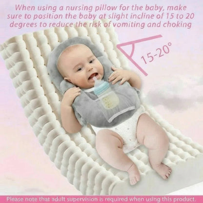 Feedoris – Nursing And Bottle Pillow For Babies With Integrated Bottle Holder 10589402104072-1