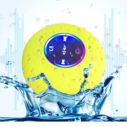Waterproof Bluetooth Speaker With Suction Cup Delivers Clear Powerful Sound 14975580111174-1
