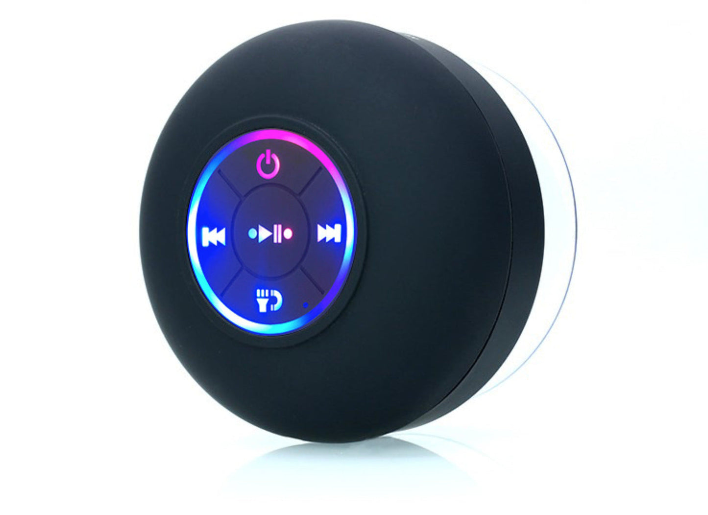 Waterproof Bluetooth Speaker With Suction Cup Delivers Clear Powerful Sound 14975580111174-1