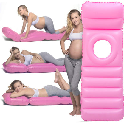 Inflatable Maternity Sleep Yoga Mat Supports Belly Back Comfortably 14924719489350-1