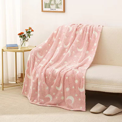 Glowing Star Blanket Soft Cozy Fabric For Relaxing Peaceful Sleep 14975524864326-1
