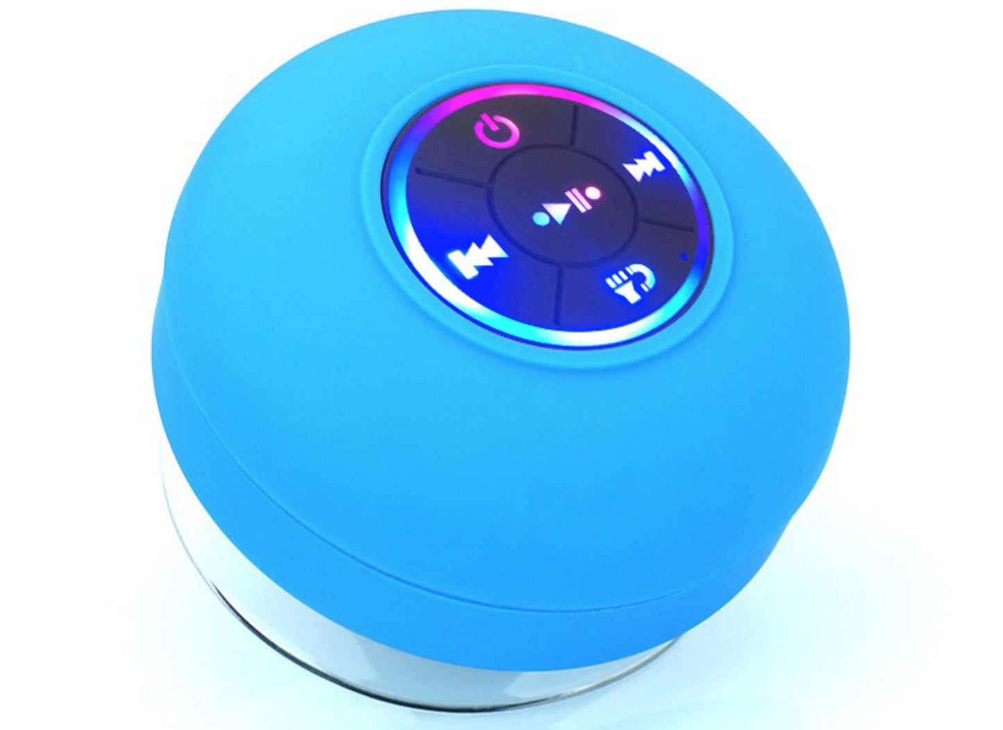 Waterproof Bluetooth Speaker With Suction Cup Delivers Clear Powerful Sound 14975580111174-1