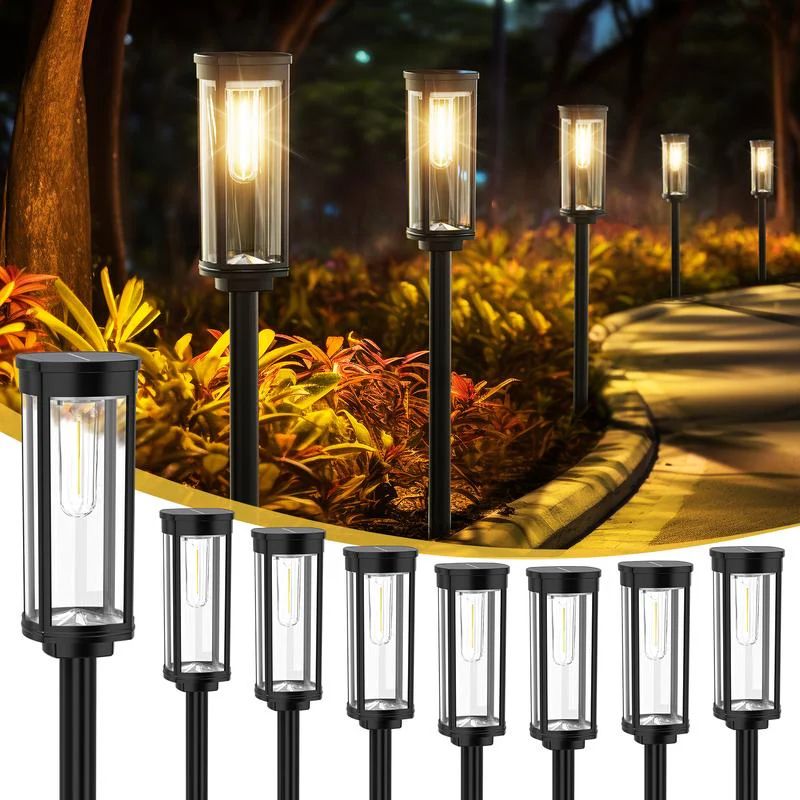 Solar Pathway Lights Illuminate Gardens Automatically For Long Lasting Night Ambience 15207731560774-1