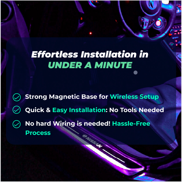 Led Door Sill Enhances Vehicle Entry Providing Bright Durable Illumination Features 8607153946866-1