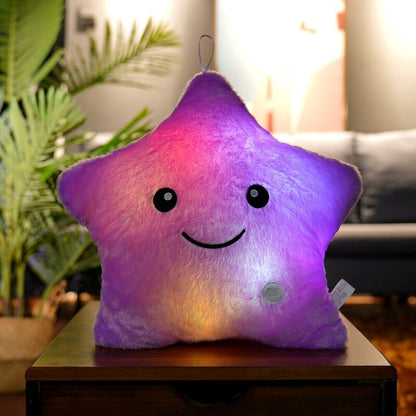 Star Plush Pillow with Soft Light and Cozy Warm Glow 15051800445254-1