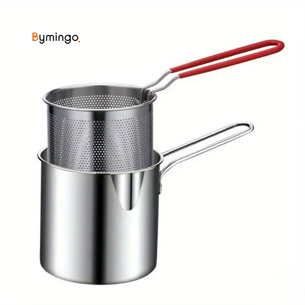Stainless Steel Multifunctional Fryer Compact Design For Cooking Convenience 14924728074566-1