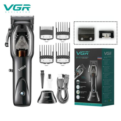 Vgr V-653 Magnetic Motor Cordless Hair Clipper 8430259536029-1