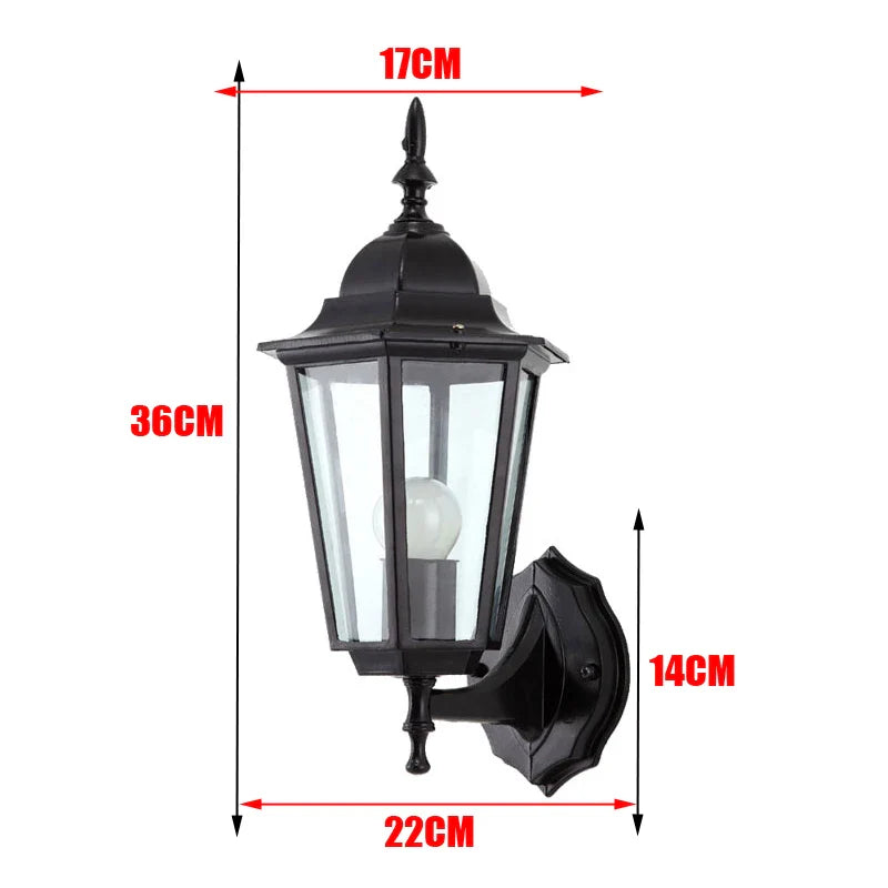 European Style Retro Outdoor Wall Light – Waterproof Garden And Porch Sconce Lamp 14891210801476-1