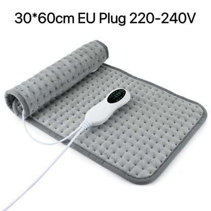 Electric Heating Pad – Adjustable 10-Level Temperature & 3-Timer Settings for Full-Body Relief 9680112419158-1