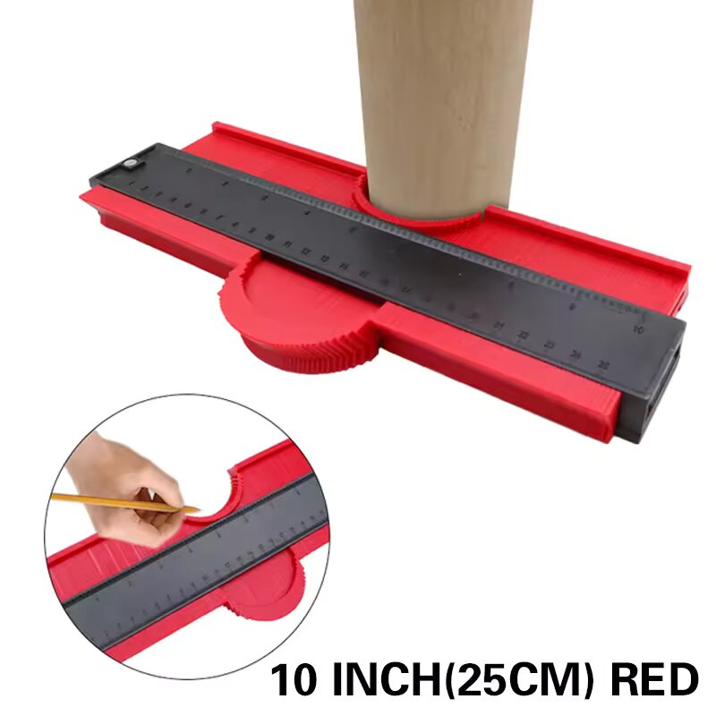 Precision Contour Gauge Duplicator Tool For Woodworking Tiling Diy 10145036599630-1