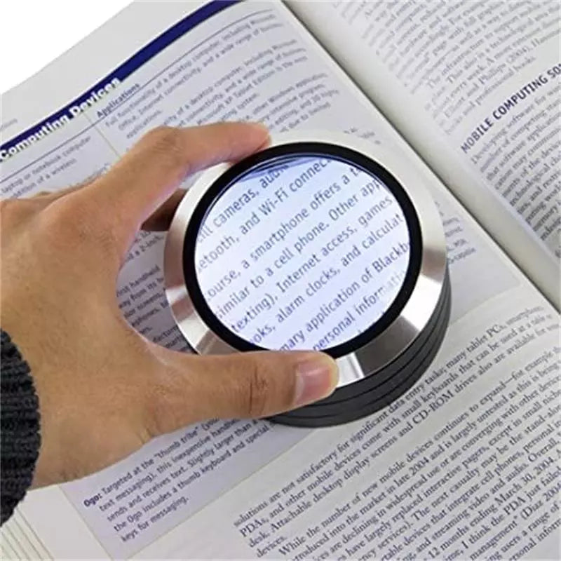 3-Led Optical Magnifying Glass For Desktop And Handheld Use 8746317054286-1