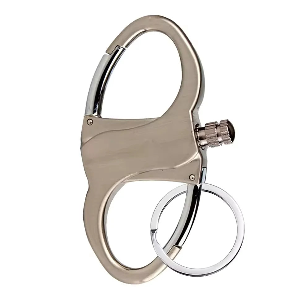 Stylish Durable Multifunctional Carabiner Keychain For Secure Keys & Essentials 10440809677134-1