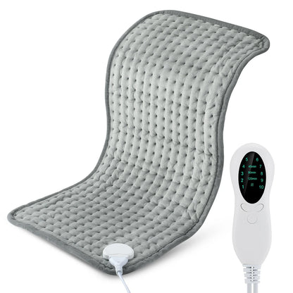 Electric Heating Pad – Adjustable 10-Level Temperature & 3-Timer Settings for Full-Body Relief 9680112419158-1