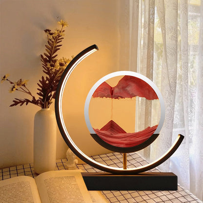Dynamic Flowing Quicksand Table Lamp For Unique Decorative Home Lighting 9959377011021-1