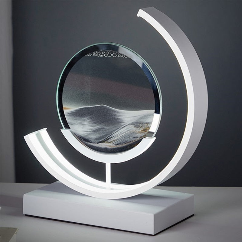 Dynamic Flowing Quicksand Table Lamp For Unique Decorative Home Lighting 9959377011021-1