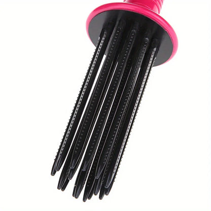 Professional Round Hair Brush For Fluffy Curls And Hairstyling 9967663939930-1