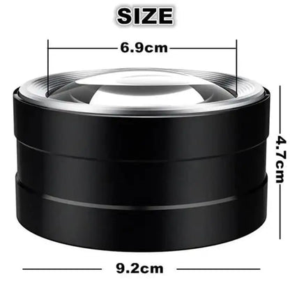 3-Led Optical Magnifying Glass For Desktop And Handheld Use 8746317054286-1