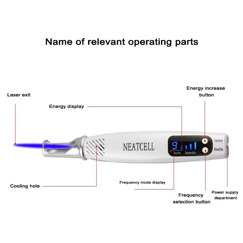 Laser Pen for Mole, Tattoo, Dark Spot, Acne Removal at Home