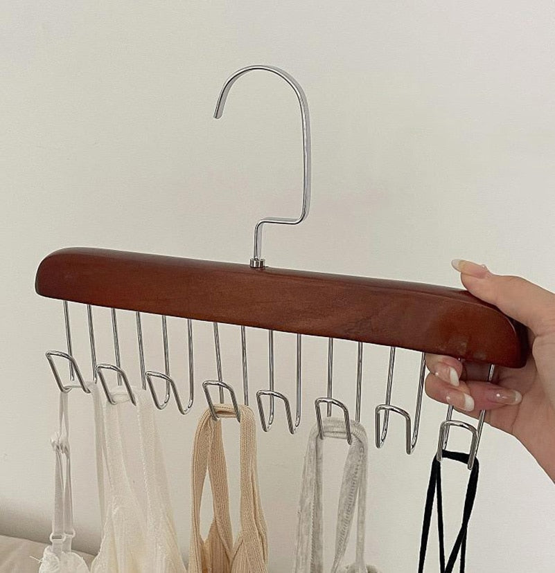 Wall Mounted Multi Hook Rack Organizes Coats Bags Keys Neatly 14981786337606-1
