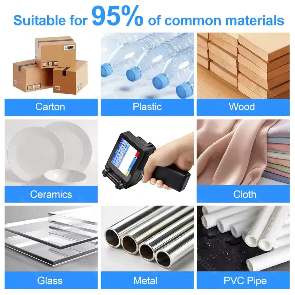 Portable Inkjet Printer: Crisp Multi-Surface Labels & Qr Codes 10773505999182-1