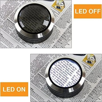 3-Led Optical Magnifying Glass For Desktop And Handheld Use 8746317054286-1
