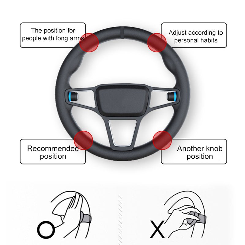 Turnflow – Ergonomic Steering Wheel Spinner Knob For A Smooth Driving Experience 10562287960328-1
