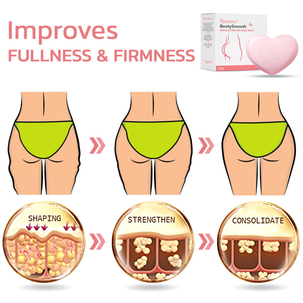 Exfoliating Body Soap Smooths Butt Breakouts, Firms, Hydrates, Brightens 14948613587270-1