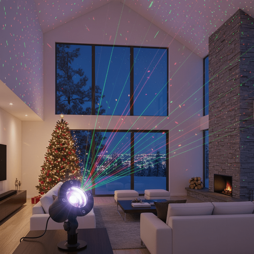 Vibrant Laser Projector For Outdoor Decorations And Parties 10575155233032-1