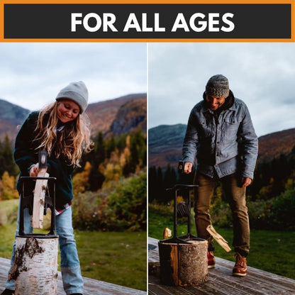 WoodSplitter – Safe & Fast Firewood Splitter for Cozy Winter Nights