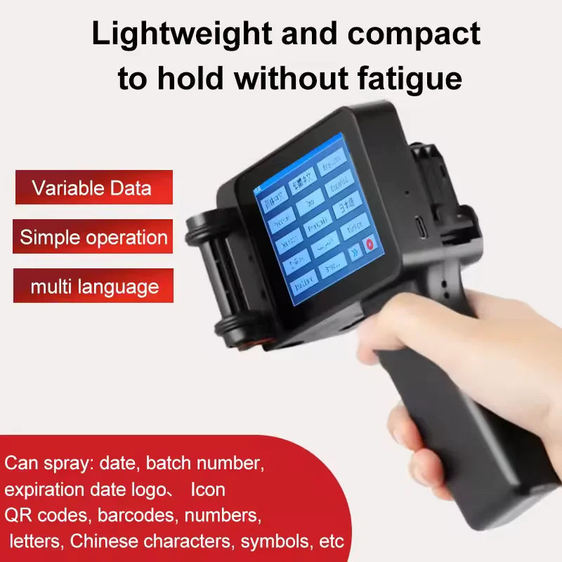 Portable Inkjet Printer: Crisp Multi-Surface Labels & Qr Codes 10773505999182-1