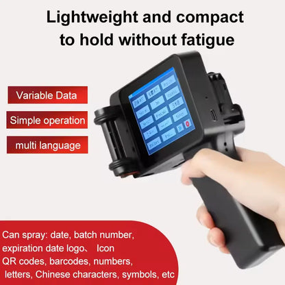 Portable Inkjet Printer: Crisp Multi-Surface Labels & Qr Codes 10773505999182-1