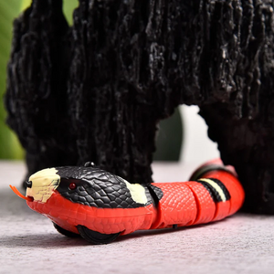 Realistic Moving Snake Toy Stimulates Cats, Durable Usb Rechargeable 14935102062918-1