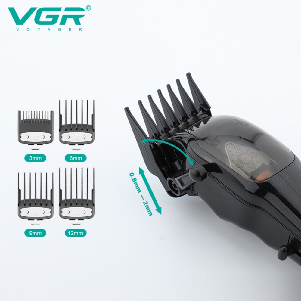 Vgr V-653 Magnetic Motor Cordless Hair Clipper 8430259536029-1