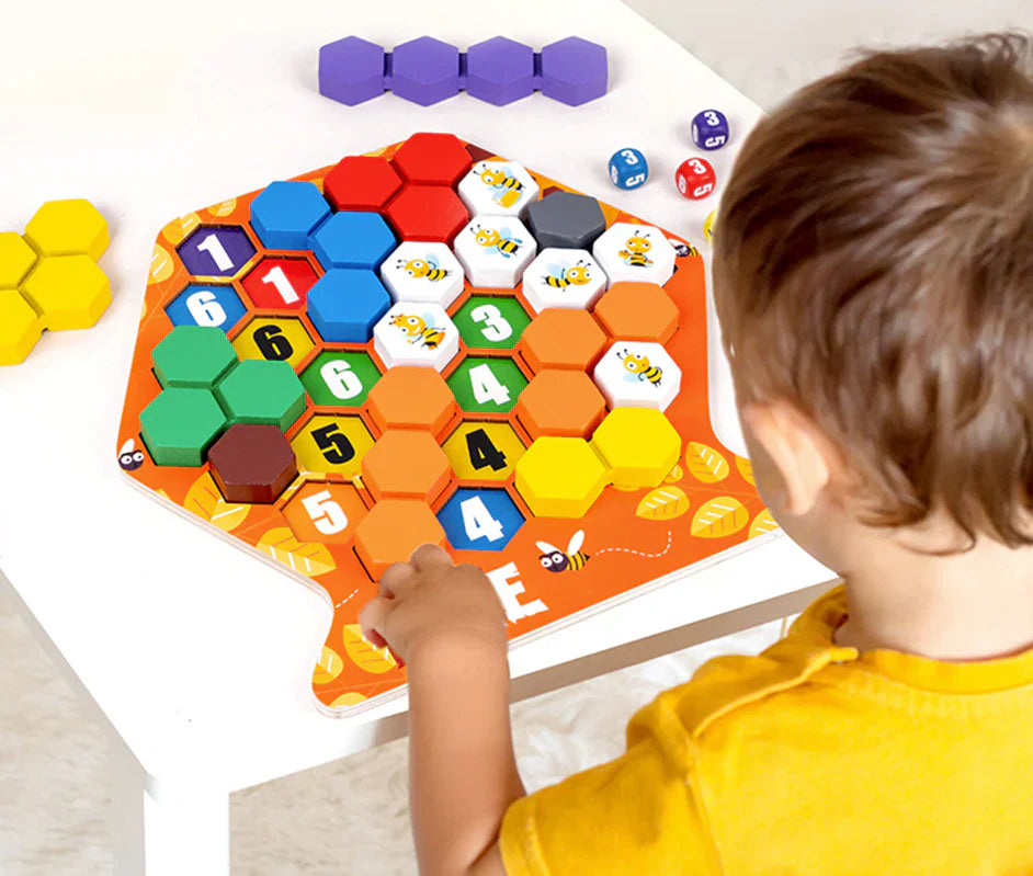 BeeMind - Enhances Spatial Awareness and Mathematical Skills! - Bee Puzzle Game
