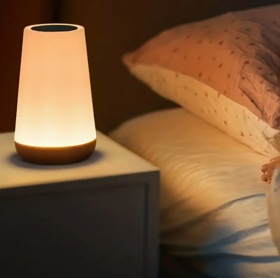 USB Rechargeable Wireless Bedside Lamp With Dimmable Touch (Including 13 Colors + Remote Control) 9961775464781-1
