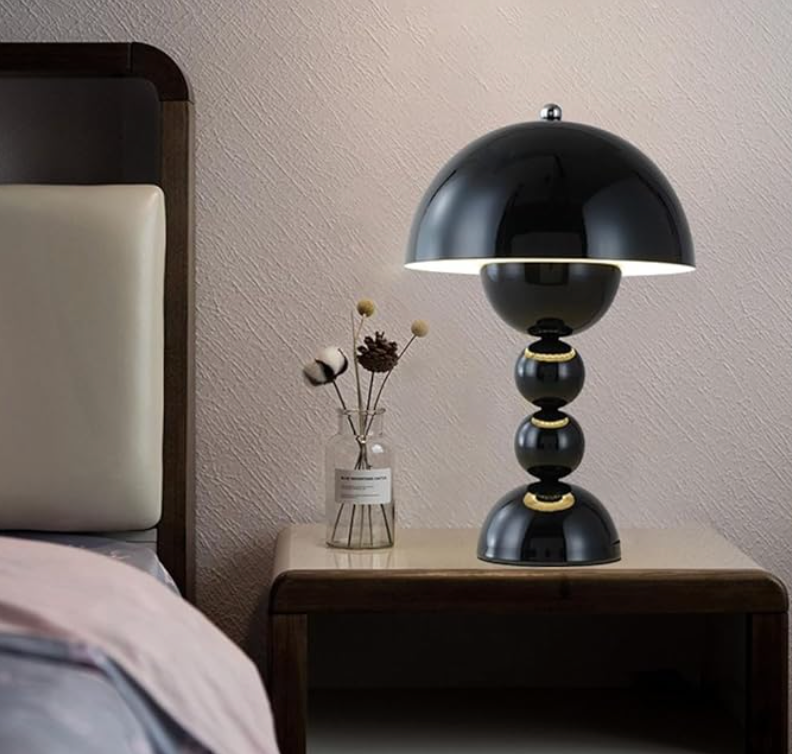 Nordic Mushroom Dimmable LED Table Lamp | USB Rechargeable 9961766453581-1