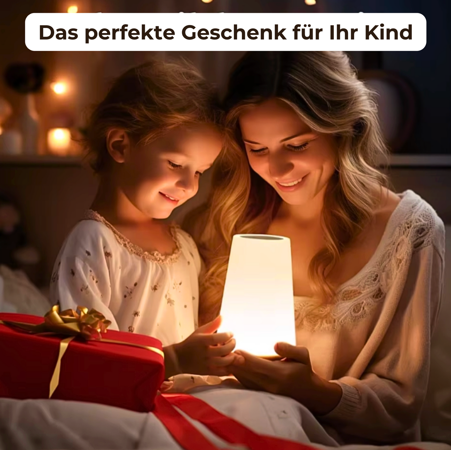 USB Rechargeable Wireless Bedside Lamp With Dimmable Touch (Including 13 Colors + Remote Control) 9961775464781-1