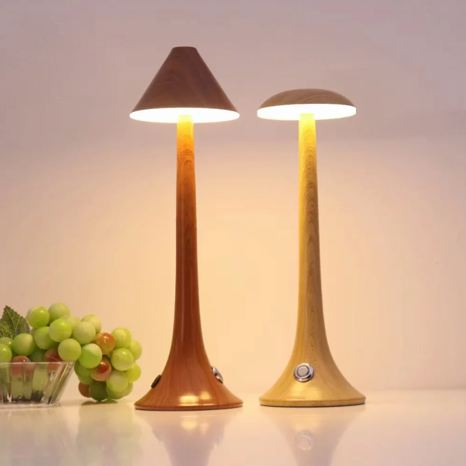 Elegant Wireless LED Wood Table Lamp With Integrated Battery 9961763963213-1