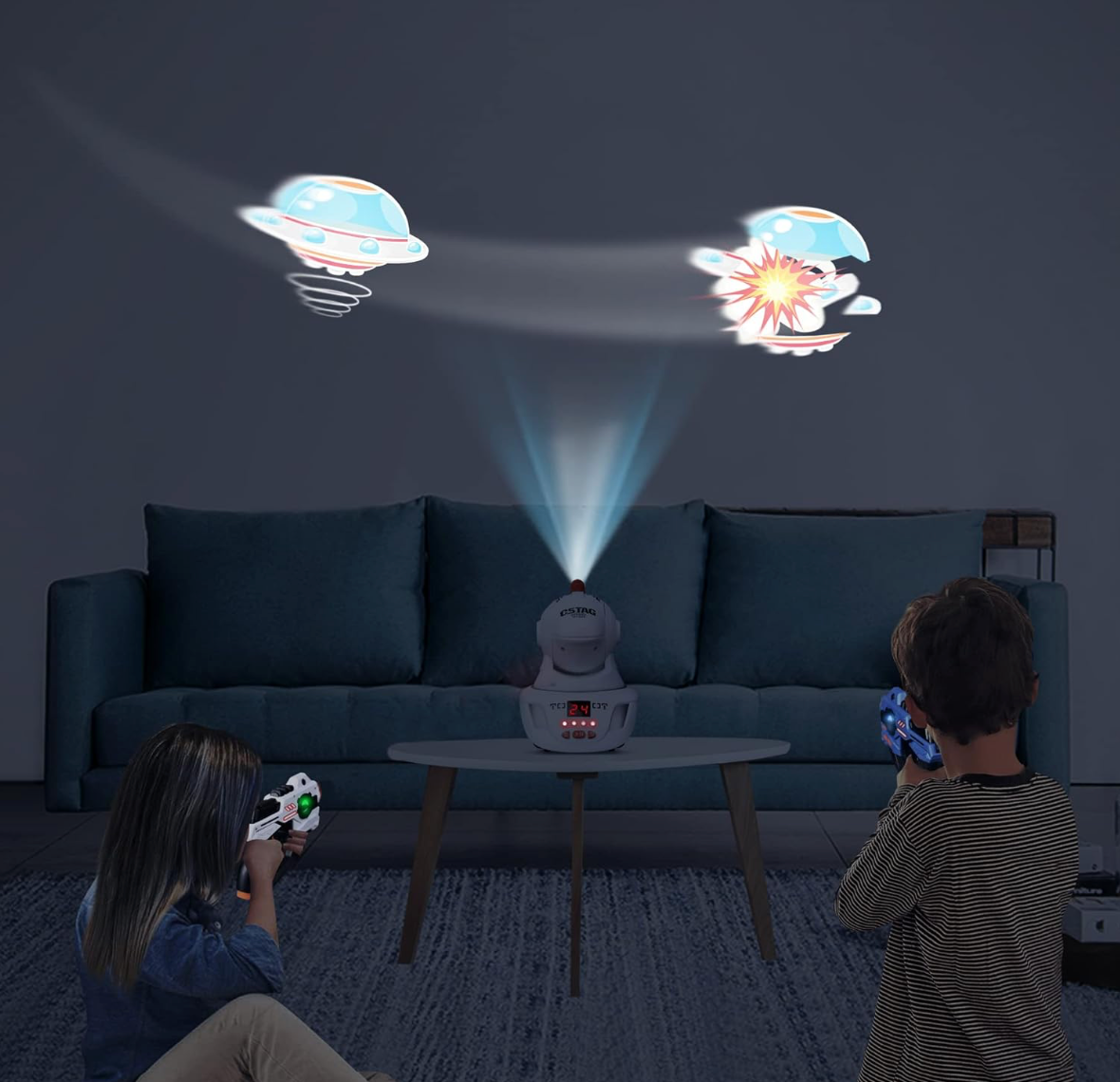 Interactive Infrared Shooting Battle Game Set For Kids Entertainment 11487199527180-1