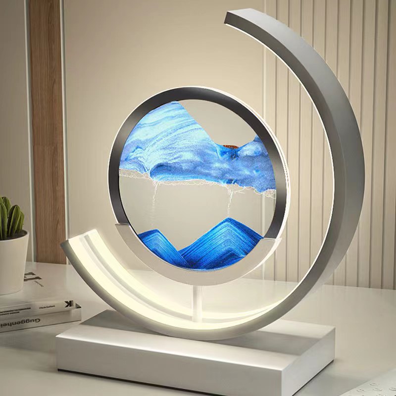 Dynamic Flowing Quicksand Table Lamp For Unique Decorative Home Lighting 9959377011021-1