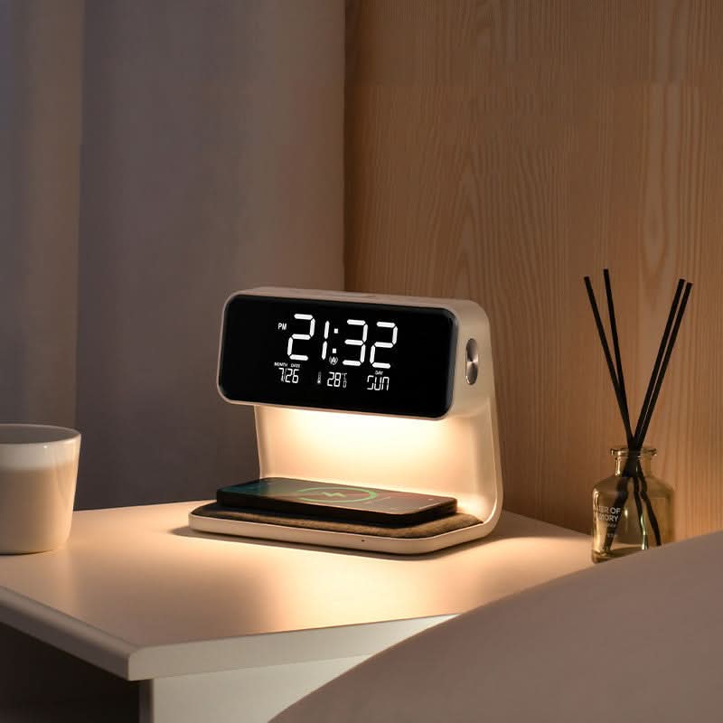 Clear Lcd Alarm Clock With Dimming Function 10555059339528-1