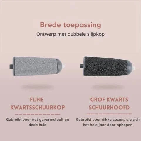 Pediluxe - Electric Foot Care Device With Dual-Speed Motor For Smooth & Silky Feet 10186525409544-1