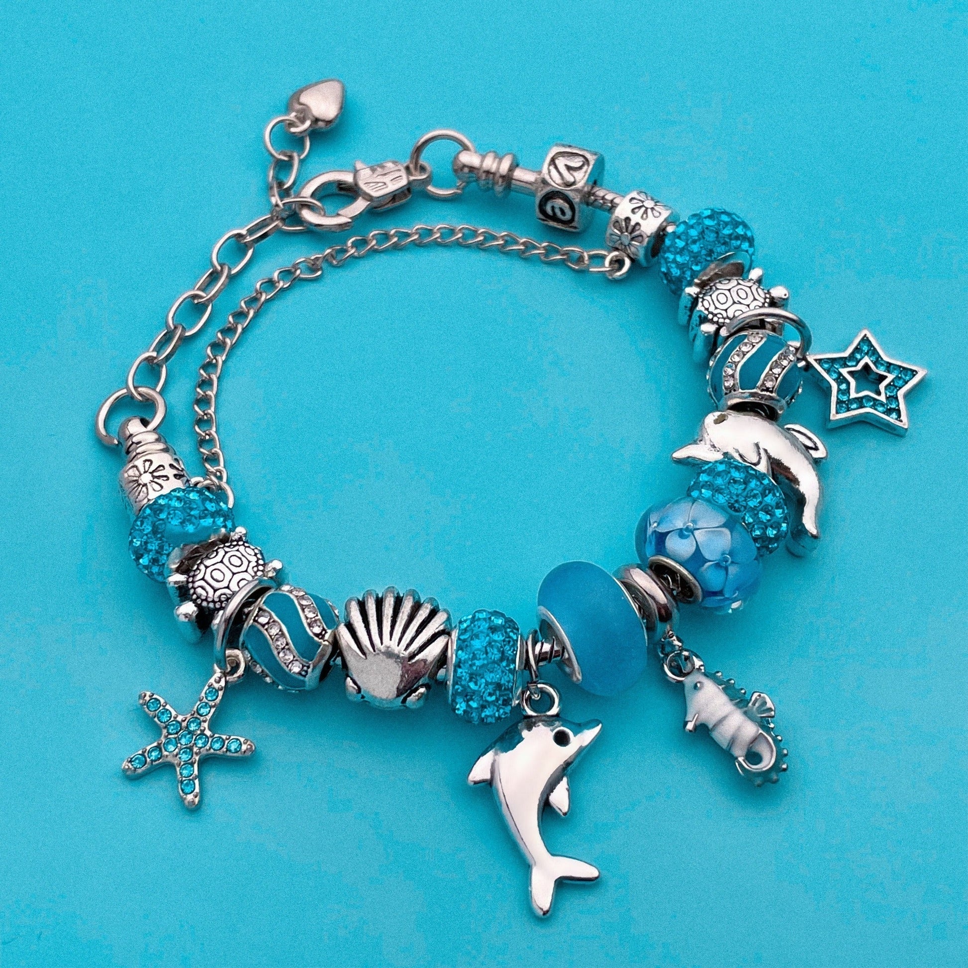 Ocean Charm Bracelet for Elegant and Timeless Coastal-Inspired Style 15059355763014-1