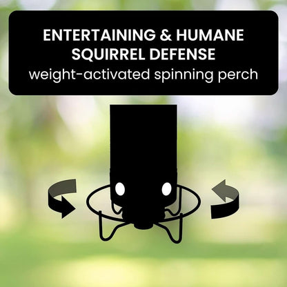 Nutriguard – Squirrel-Proof Birdhouse With Weight-Controlled Feeder 10481123983624-1
