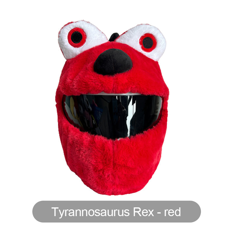 Cartoon Plush Motorcycle Helmet Cover 8948140540215-1