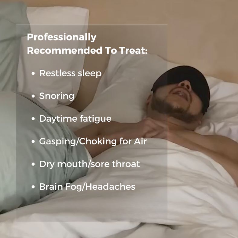 Anti-Snoring Jaw Support for Peaceful Sleep and Comfortable Breathing 15089480008006-1