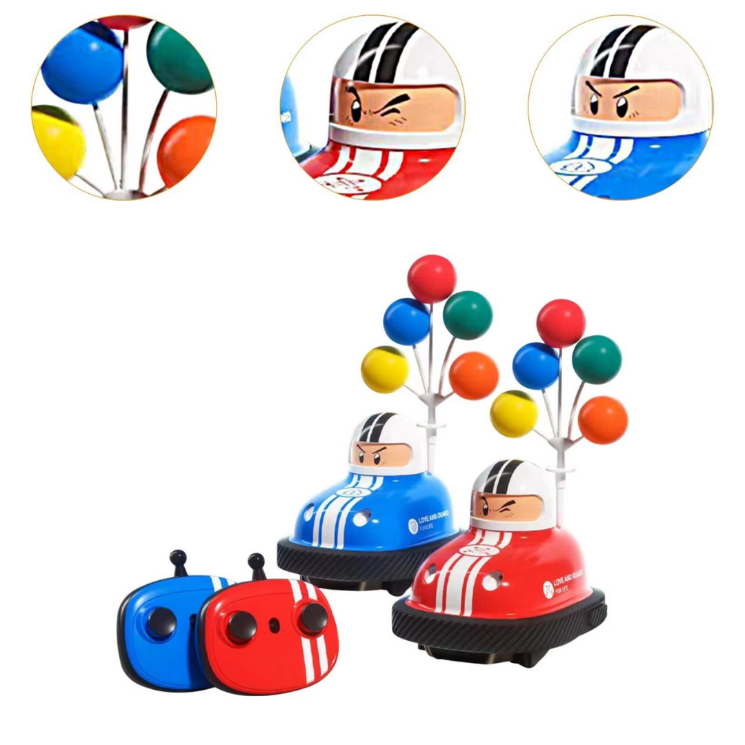 Bumper cars with skid function