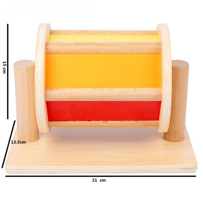 Montessori Wooden Carousel with Balls for Toddlers