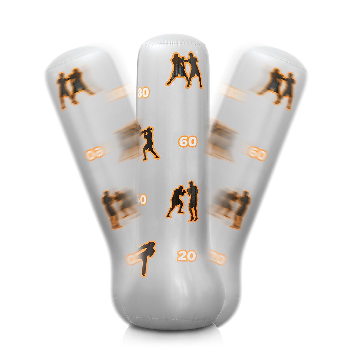 Kids Inflatable Punching Bag With Rebound Scoring Base, Pump 14857201975622-1